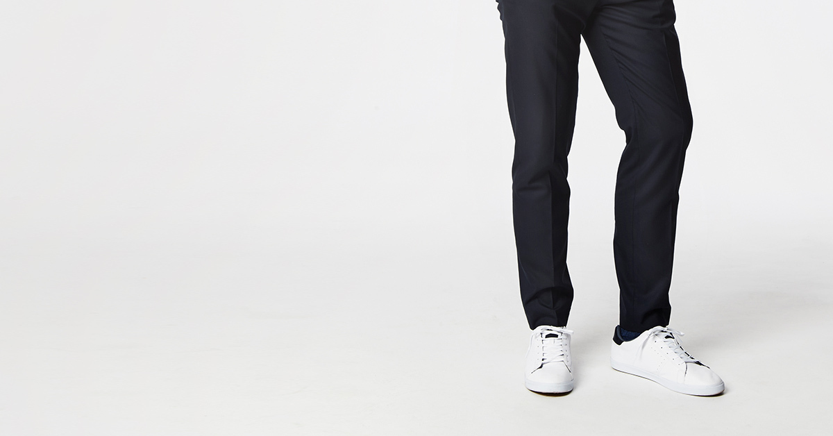 Can You Wear Tennis Shoes With Slacks?