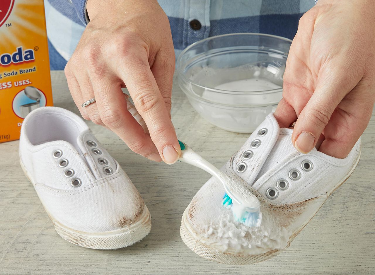 How To Get Blood Out Of White Tennis Shoes?