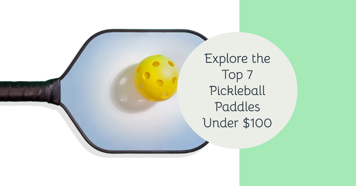 Top pickleball paddles under $100