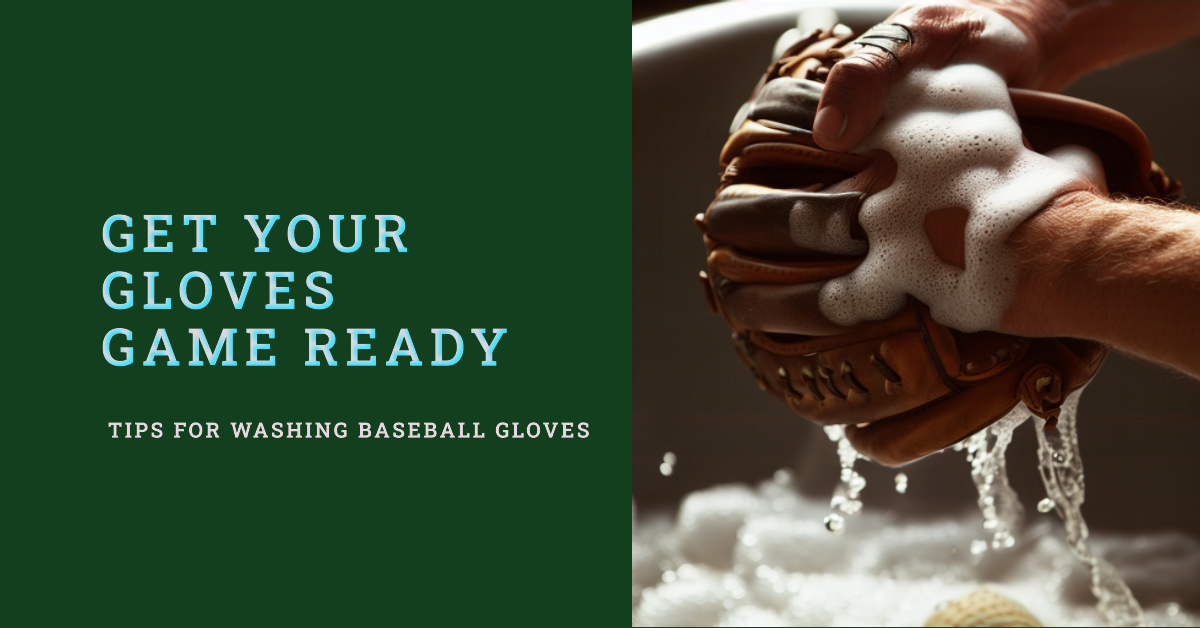 Washing Baseball Gloves