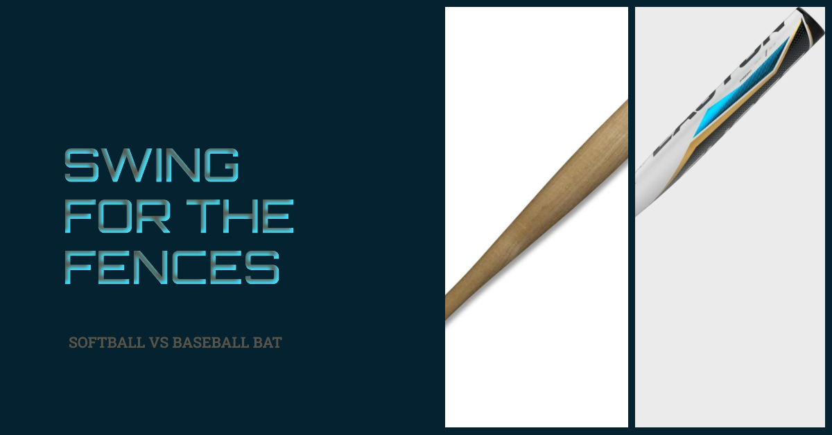 Softball vs baseball bat